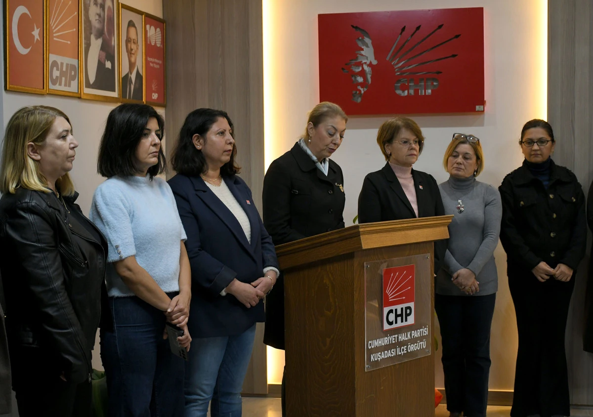 CHP KUŞADASI KADIN KOLLARI BAŞKANI YEŞİLÇİMEN: “ÇARE EŞİTLİKTE, ÇARE EŞİT TEMSİLDE”