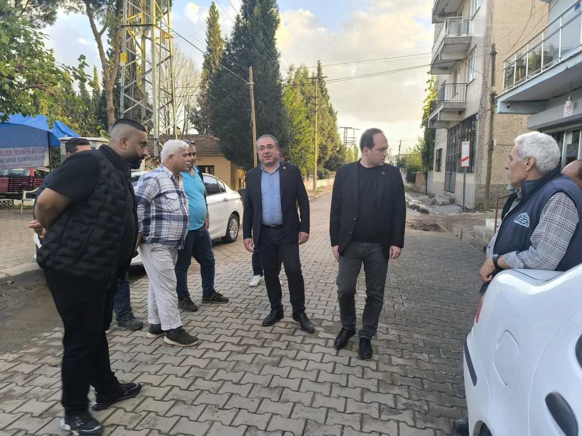 CHP’Lİ EVRİM KARAKOZ GERMENCİK VE EFELER’DE VATANDAŞLA BİR ARAYA GELDİ