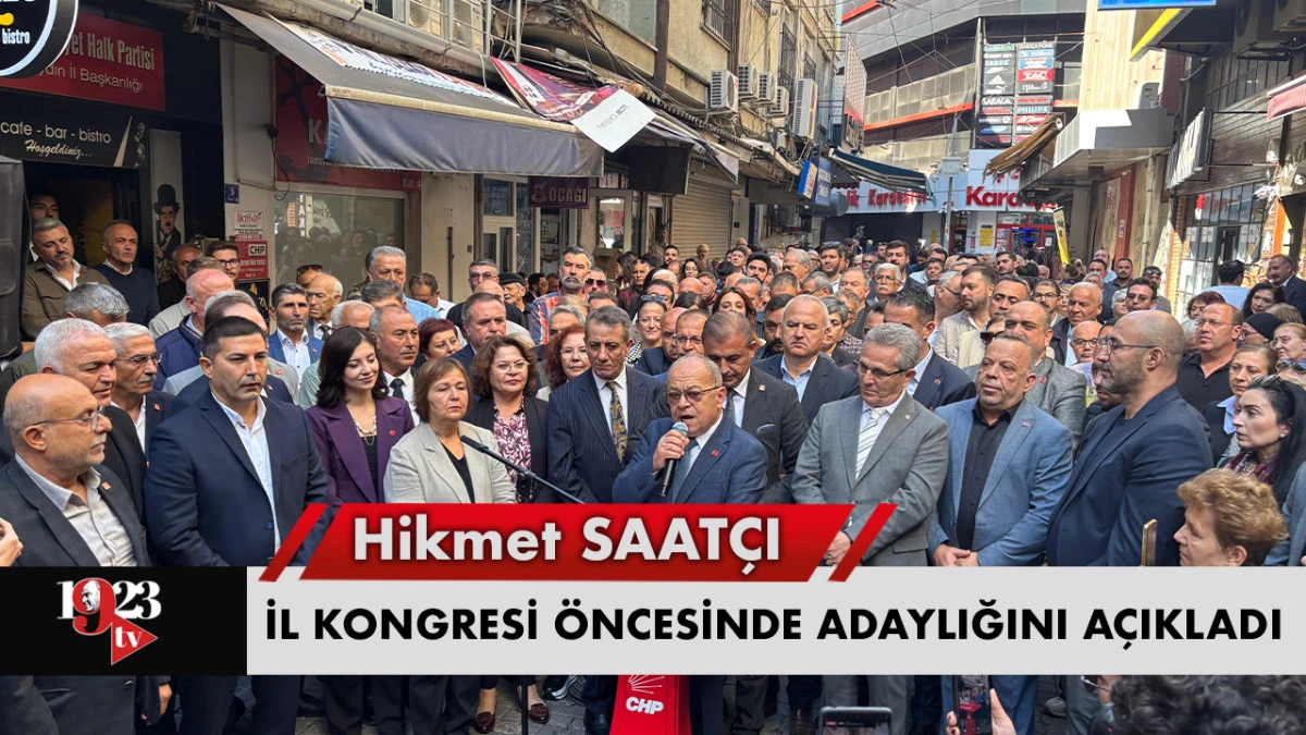 CHP'li Hikmet Saatçı'dan Net Mesaj: Adayım