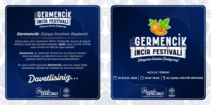 "21. Germencik İncir Festivali" için geri sayım başladı