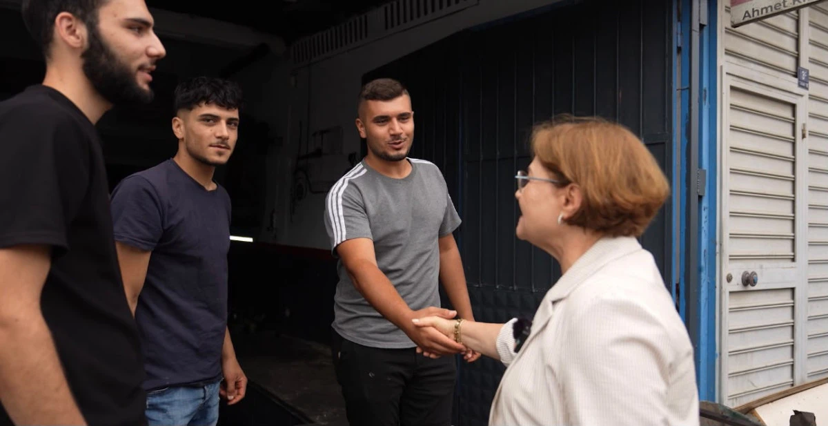 DİDİM BELEDİYE BAŞKANI HATİCE GEN&Ccedil;AY, SANAYİ SİTESİ ESNAFIYLA BİR ARAYA GELDİ