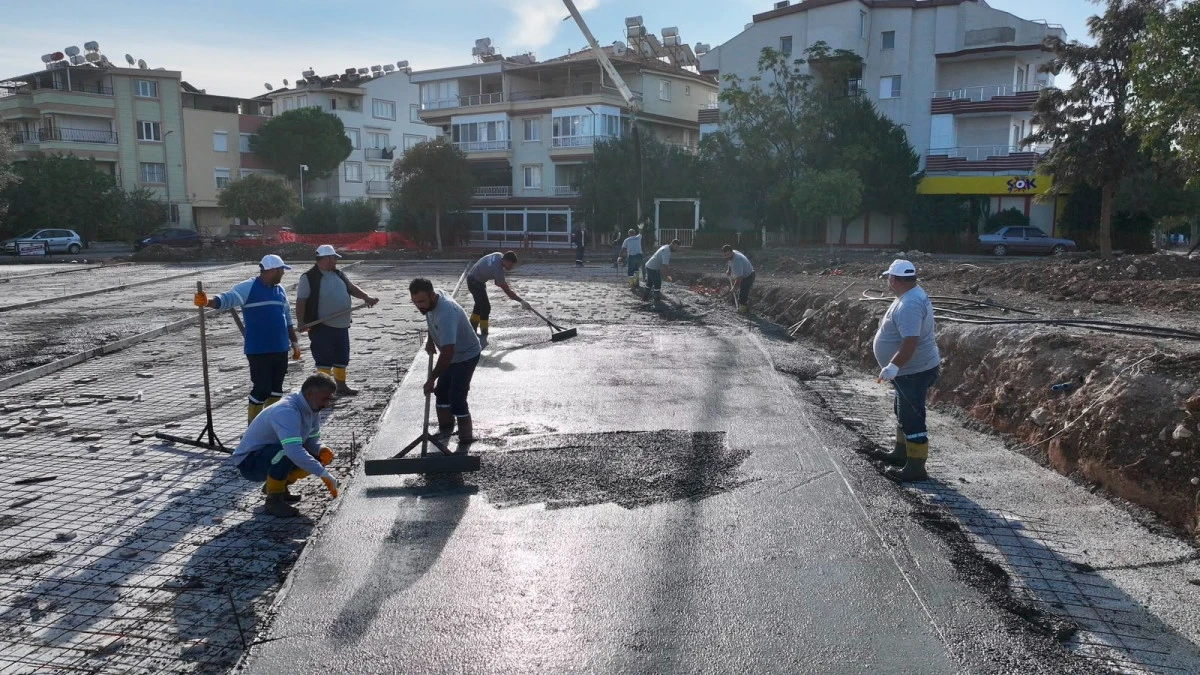 DİDİM BELEDİYESİ&rsquo;NİN KAYKAY PARKI PROJESİNDE &Ccedil;ALIŞMALAR S&Uuml;R&Uuml;YOR