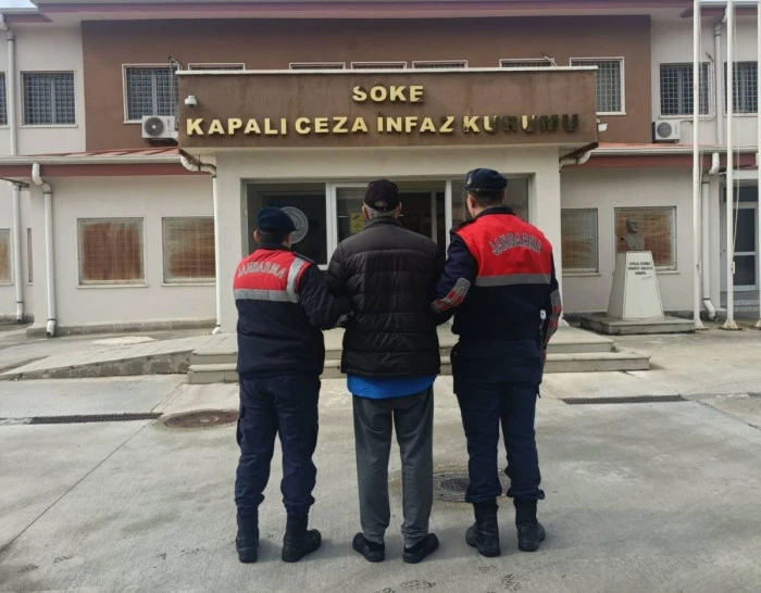 Didim&rsquo;de 8 yıl hapis cezası bulunan h&uuml;k&uuml;ml&uuml; yakalandı