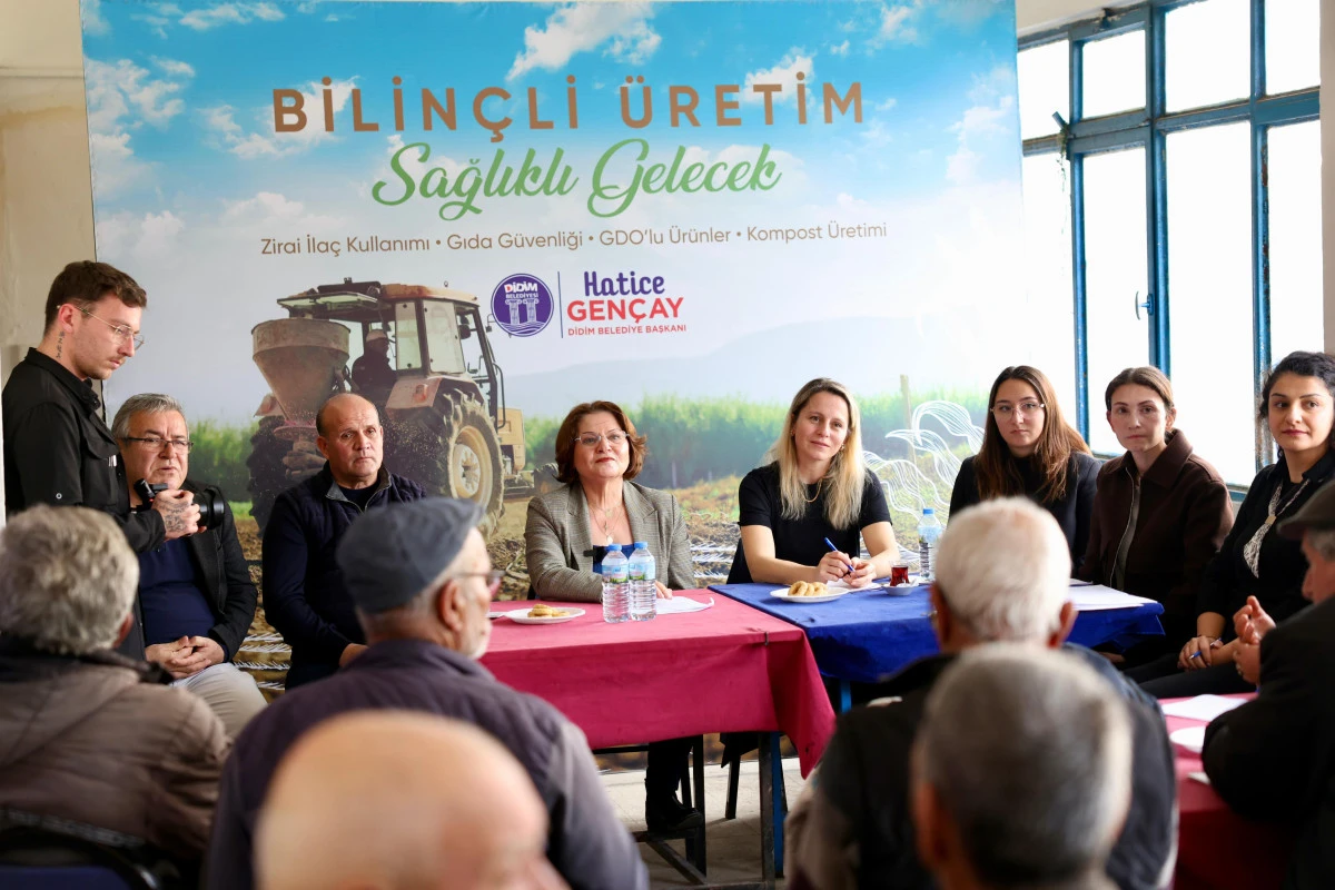 DİDİM&rsquo;DE &ldquo;BİLİN&Ccedil;Lİ &Uuml;RETİM, SAĞLIKLI GELECEK&rdquo; EĞİTİM PROGRAMI BAŞLADI