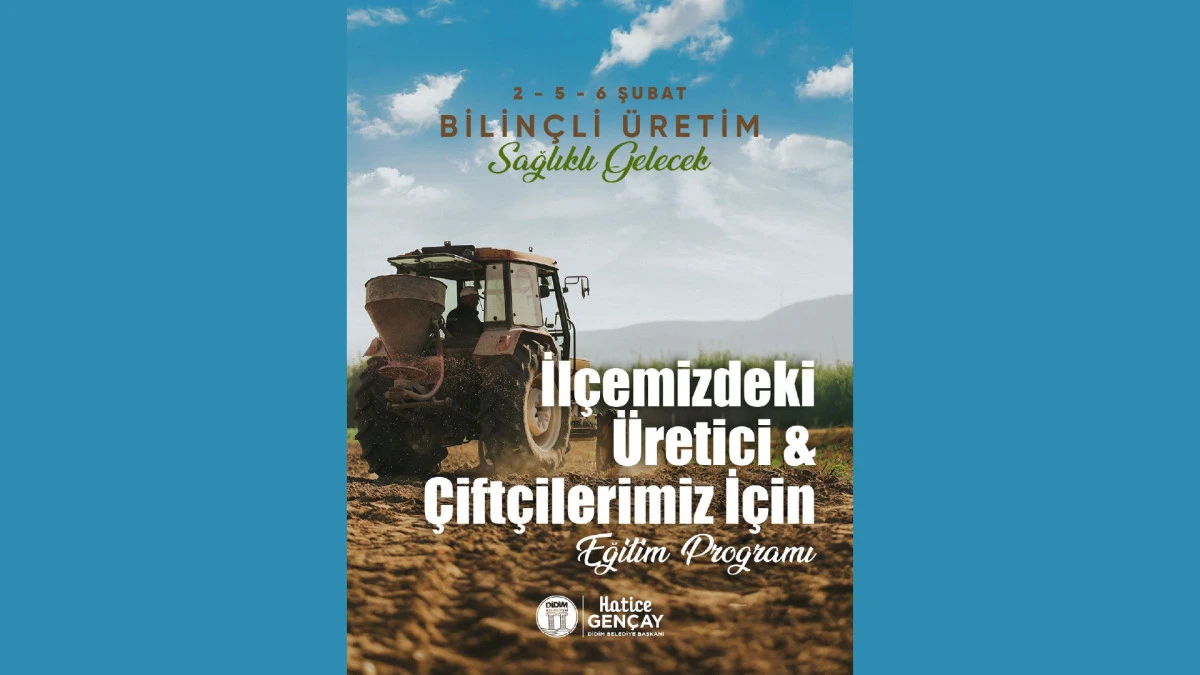Didim&rsquo;de &Uuml;reticilere Y&ouml;nelik Bilin&ccedil;li &Uuml;retim Eğitimleri Başlıyor