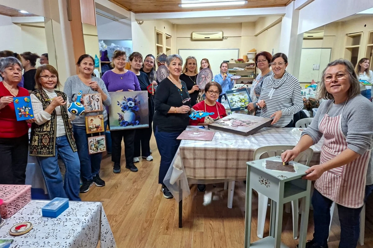 EFELER&rsquo;DE HANIMEVLERİ &Uuml;RETİMLE BULUŞTU