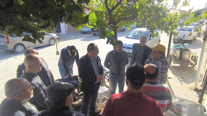 CHP’Lİ EVRİM KARAKOZ GERMENCİK VE EFELER’DE VATANDAŞLA BİR ARAYA GELDİ