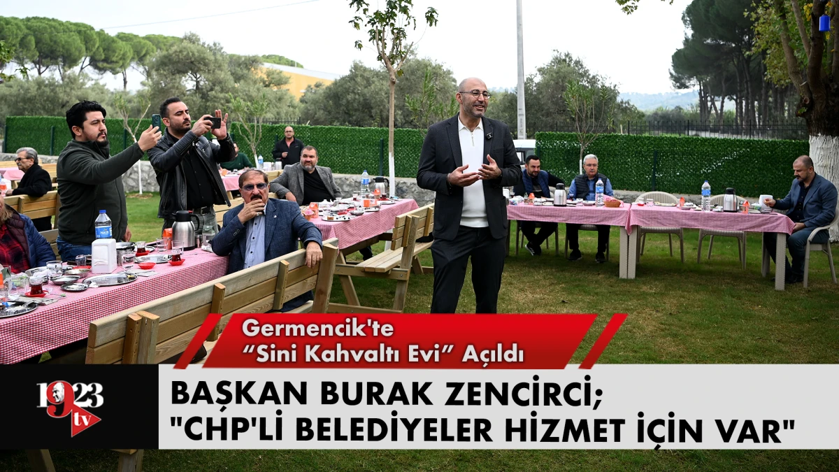 Germencik'te Sini Kahvaltı Evi Açıldı: 