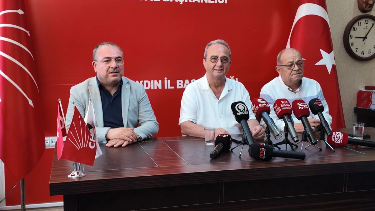 Hikmet Saat&ccedil;ı ve CHP Aydın milletvekillerinden ortak tepki