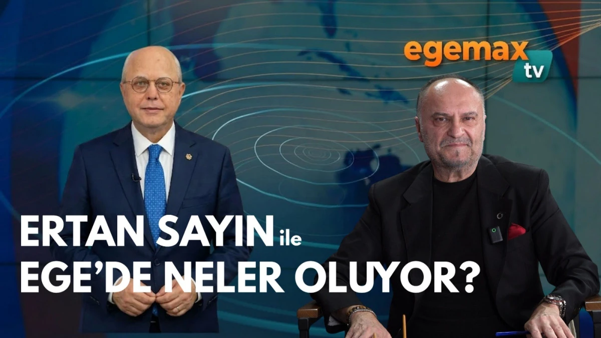 İBRAHİM G&Uuml;RDAL EGEMAX TV EKRANLARINDA