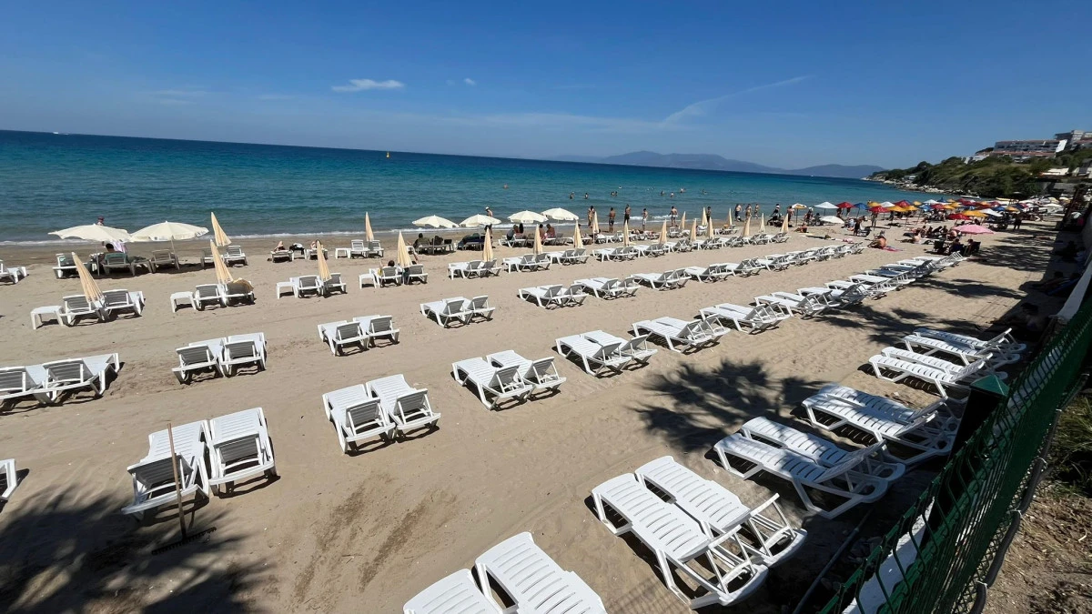Kuşadası Bayrama Hazır 40 Kilometrelik Sahil Şeridinde Yoğun Mesai Tamamlandı