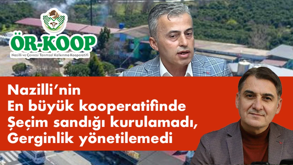ÖRKOOP seçiminde kriz; Kavga çıktı, seçim ertelendi
