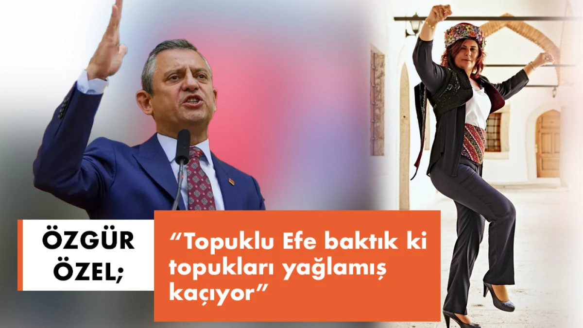 Özgür Özel’den Çerçioğlu’na Sert Sözler: “Topukları Yağlamış Kaçıyor”