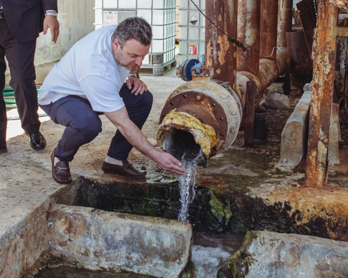 TAHSİN DEMİRTAŞ&rsquo;TAN DAVUTLAR JEOTERMAL VE HİZMET &Ccedil;ALIŞMALARINA YAKIN TAKİP