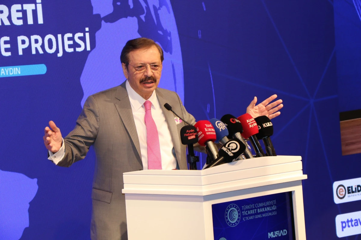 TOBB BAŞKANI HİSARCIKLIOĞLU AYDIN&rsquo;DA: AYTO &Uuml;YESİNE HİZMET DALINDA ASYA PASİFİK &Uuml;LKELERİ ARASINDA BİRİNCİ