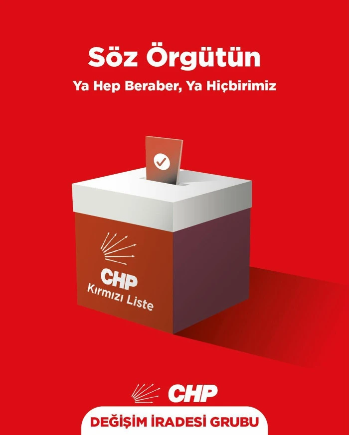 Efeler CHP’de Seçim Heyecanı: “Değişim İradesi” Kırmızı Listeyle Geliyor