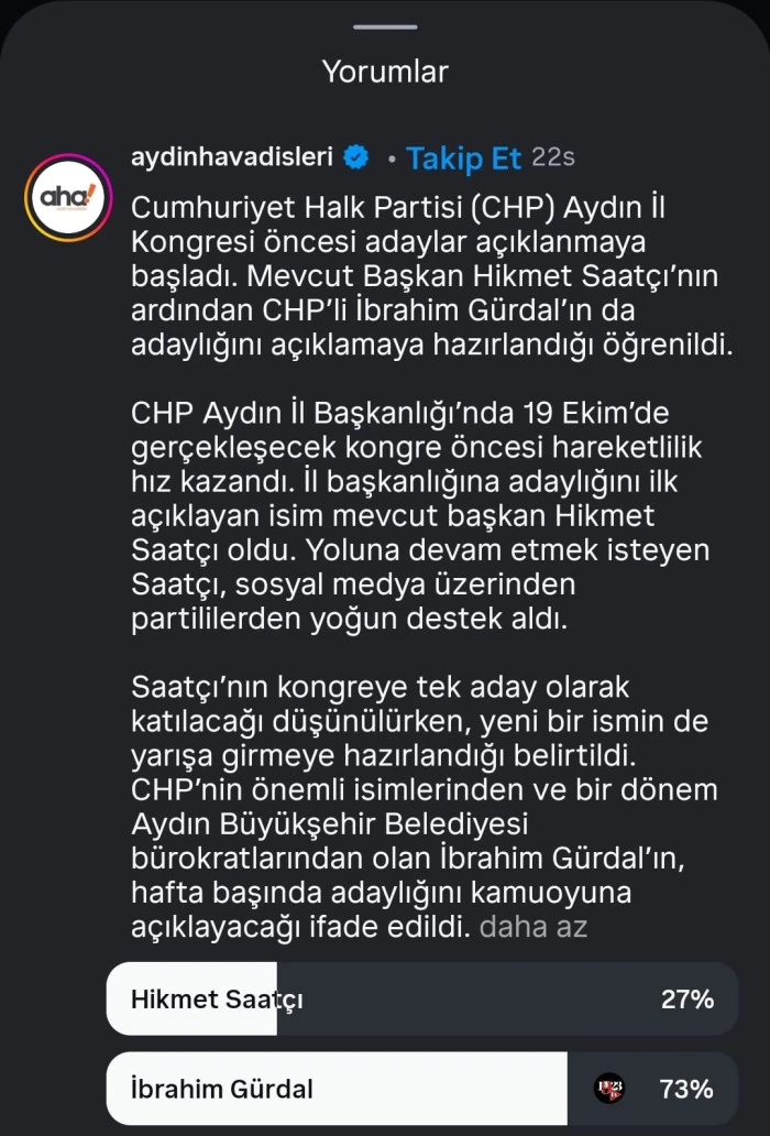 CHP Aydın'da Anketler Gündemi Belirledi: İbrahim Gürdal Zirvede