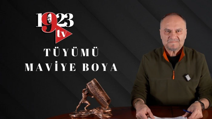 T&uuml;y&uuml;m&uuml; Maviye Boya