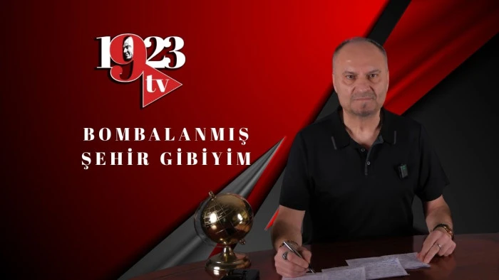 Bombalanmış Şehir Gibiyim